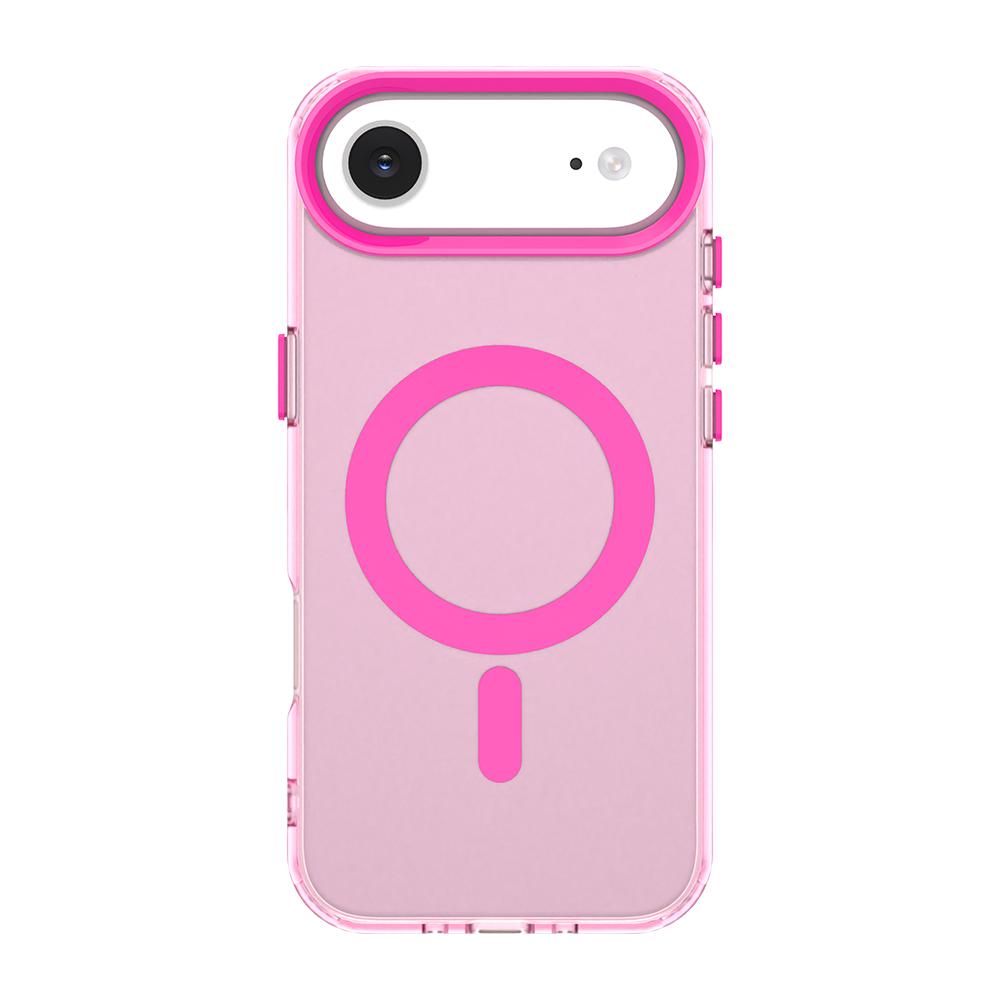 Pour iPhone 17 Air Pour Coque Charge Sans Fil Magnétique Funda iPhone 17 16 15 Pro Max Coque Housse de Téléphone Mate Transparente iPhone 17 Air