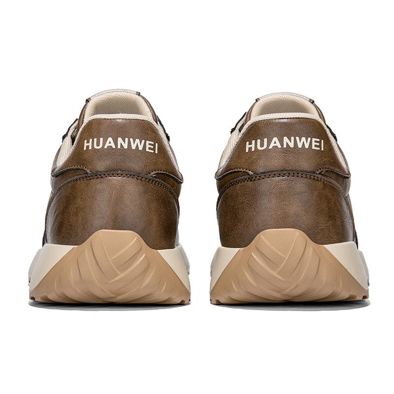 Men's casual shoes British retro trendy shoes men's microfiber leather surface high-end light luxury men's shoes offline