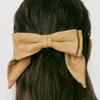 VINTAGE HOLLYWOOD Suede Double Ribbon Hairpin_VH249OHB008M
