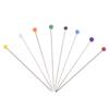 Sewing Pins 38Mm Glass Ball Head Push Quilting Pins For Jewelry Diy Sewing Tool