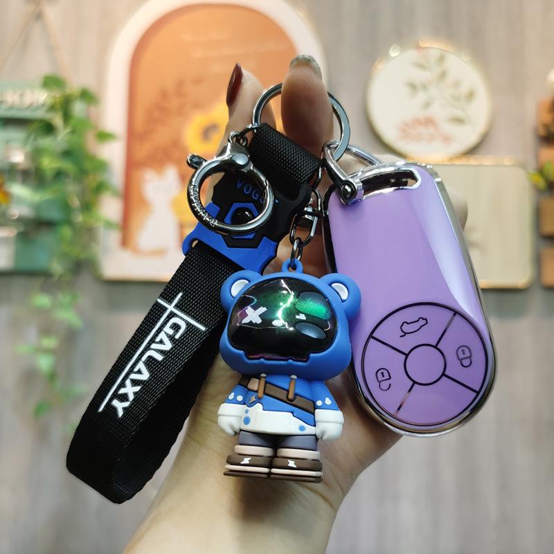 Compatible Key Case for ORA Good Cat, Black Cat R1, White Cat R2 - High-End Car Remote Shell for Men and Women