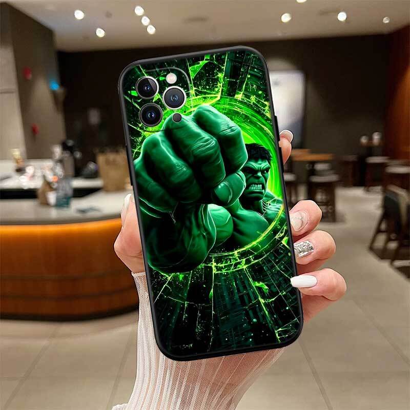 Marvel Hulk Shockproof Phone Case for iPhone 6 6s 7 8 11 12 13 14 15 16 17 16E XS Pro Max XR X SE Air