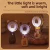 2025 New Cool SummerUSB Charging Mini Small Fan Cartoon Mini Handheld Fan Student Gifts Office Supplies Gifts