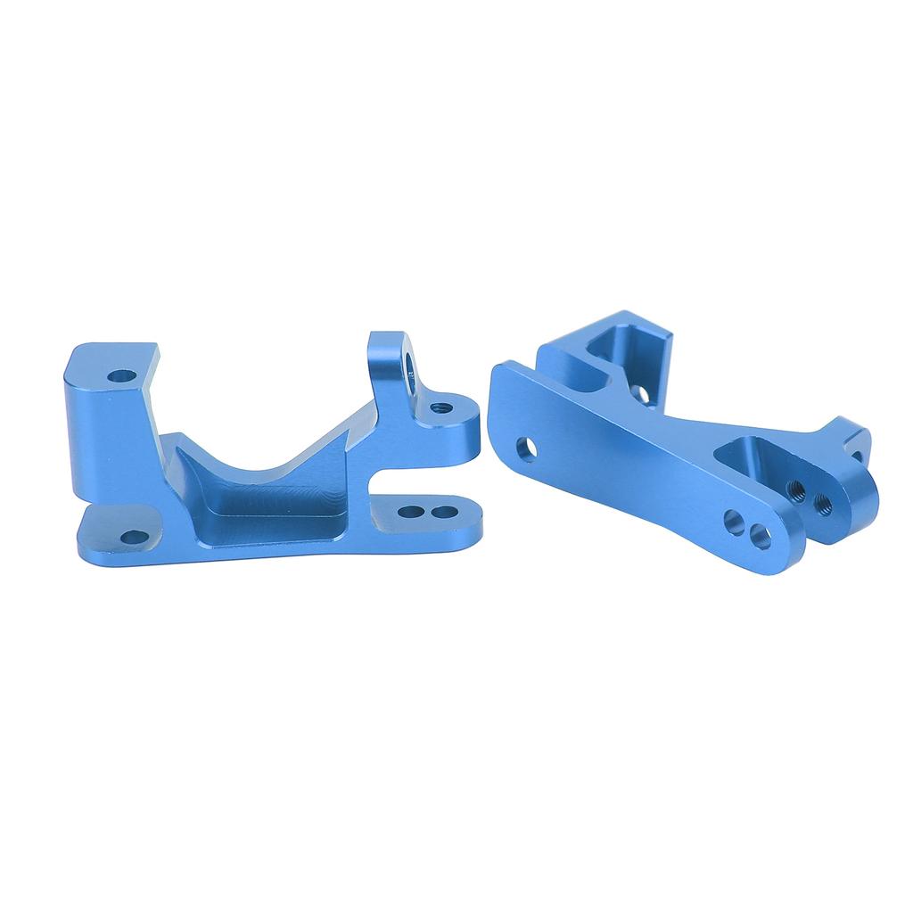 2PCS RC Caster Blocks   High Hardness Aluminum Alloy Front C Hub Carrier for   Rustler 4  1:10 RC Car