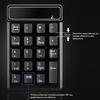 2,4 GHz kabellose numerische Tastatur mit mechanischem Touch und 19 Tasten