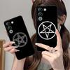Aesthetic Pentagram Phone Case for VIVO V60 V50 V40 V30 V29 V27 V25 V23 Pro Lite 5G Soft TPU Shockproof Cover