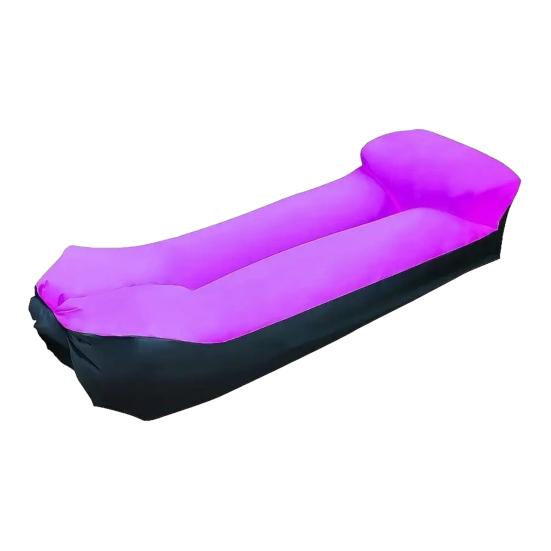 Sofá de Aire Inflable para Exteriores, Sillón Inflable Plegable Portátil, Silla Tumbona de Aire Ergonómica Anti Fugas para Exteriores, Playa, Senderismo, Picnic