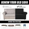 Super Stretch Sofa Cover 1-Piece Slipcover Furniture Protector Dog Pet Kids Friendly Washable Removable Jacquard Fabric for Home