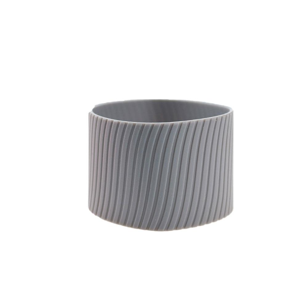Silicone world Silicone Cup Sleeve Heat Insulation Coffee Cup Cover Ceramic Cup Cover Non-slip Bottle Sleeves Colored Mug Sleeve