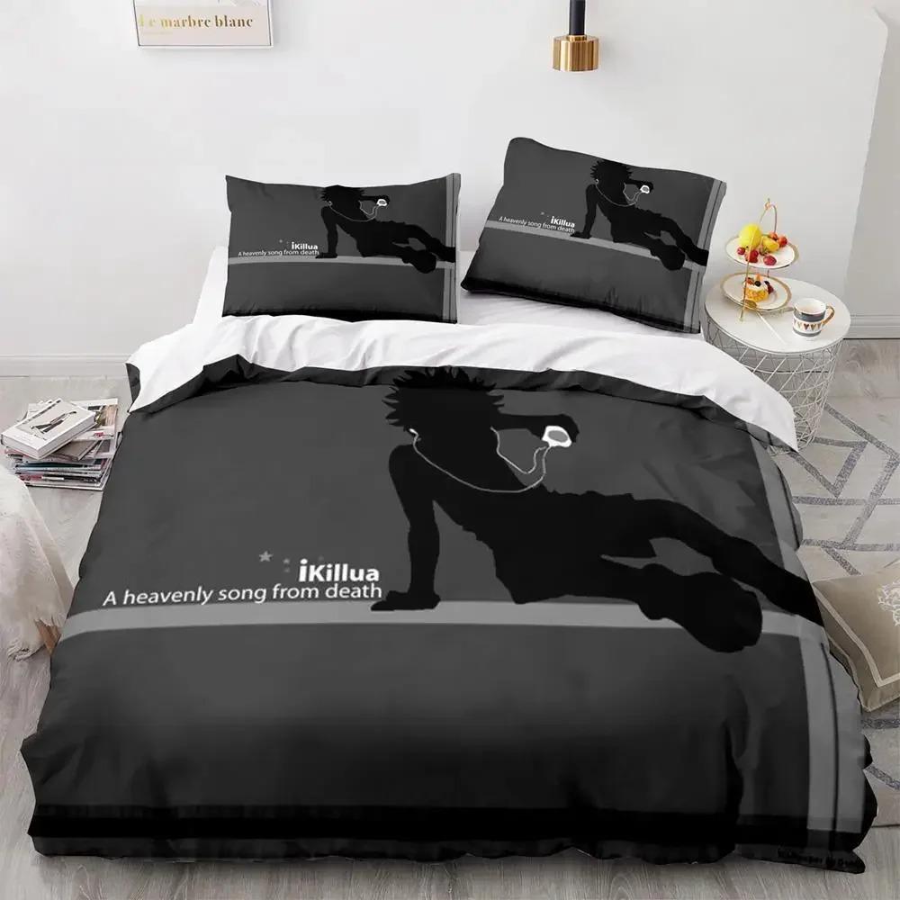 

HUNTER×HUNTER Комплект постельного белья Single Twin Full Queen King Size Комплект постельного белья Aldult Kid Bedroom Duvetcover Sets bed furniture set bedroom 70x133cm 2pcs