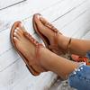 New new sandals women's flat-bottomed woven women's sandals fashion shoe style 3
