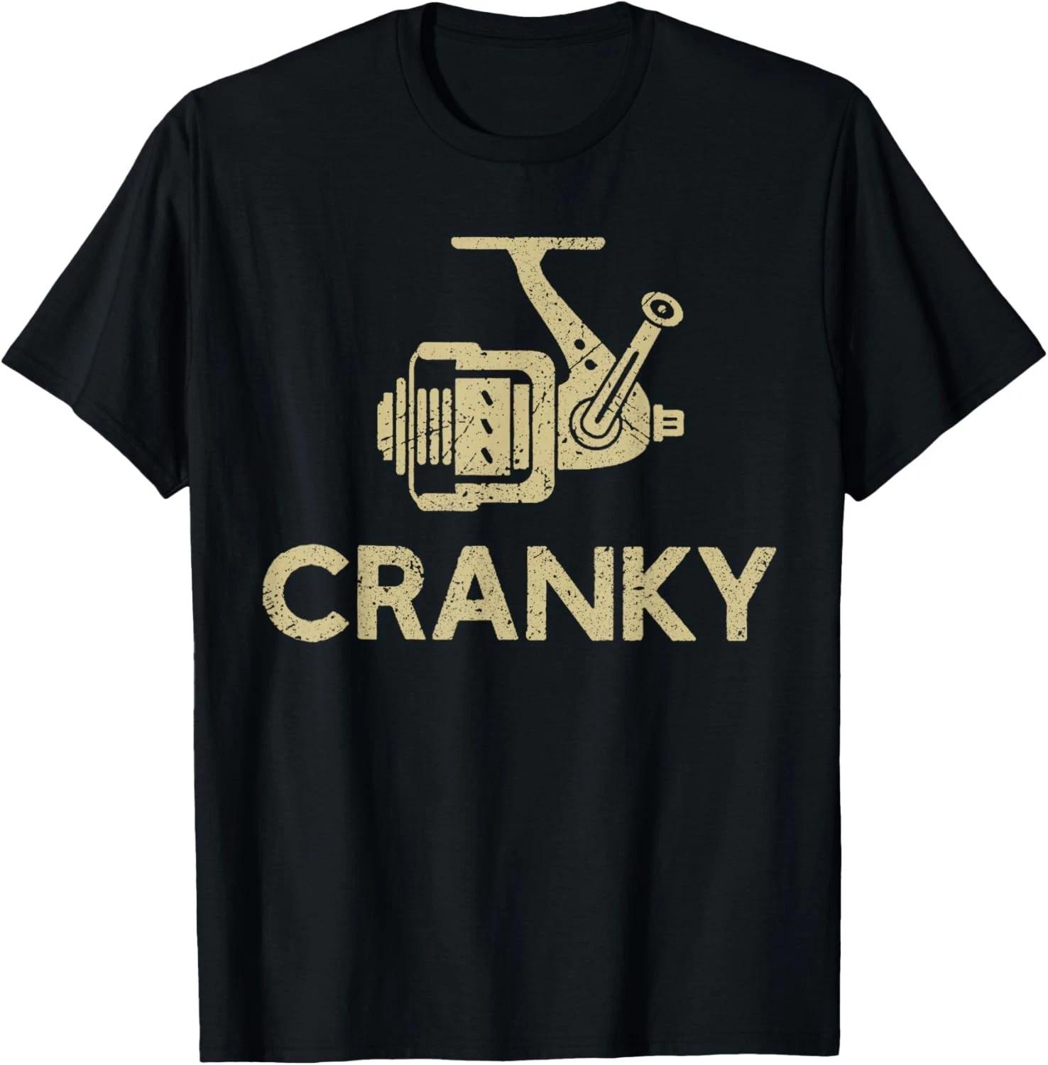 

Crankbait Fishing Lure - Cranky Funny Gift Ideas for Fishing Gift Unisex T-Shirt S