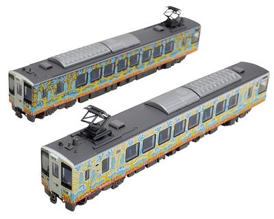 Railway Collection Iron Collection Hokuetsu Express Art Festival Wrapped Train DAICHI Set Diorama Supplies 324126 HK100-101/102 Echigo-Tsumari 2-Car