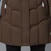 Mütterjacken Winter Damen Verdickte Jacken Daunen Baumwolle Parkas Kapuze Gesteppt Lang Taschen Mantel Mittleren Alters Weiblich Übermantel