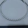 Strong Luster 3-7mm Freshwater Pearl Rice Bead Loose Necklace Choker DIY Sweater Chain