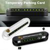 1 шт. Автомобильная временная парковочная карточка Табличка Значок Автостайлинг Для Boxster Cayenne Panamera Macan Cayman 911 918 996 917 991