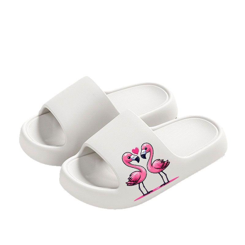 Customizable Cartoon EVA Slippers: Soft-Sole, Summer, Unisex, Indoor/Outdoor.
