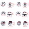 Steel Wardrobe Flange Brackets Connectors Metal Pipe Connectors Wardrobe Flange for Secure & Stylish Closet Assembly