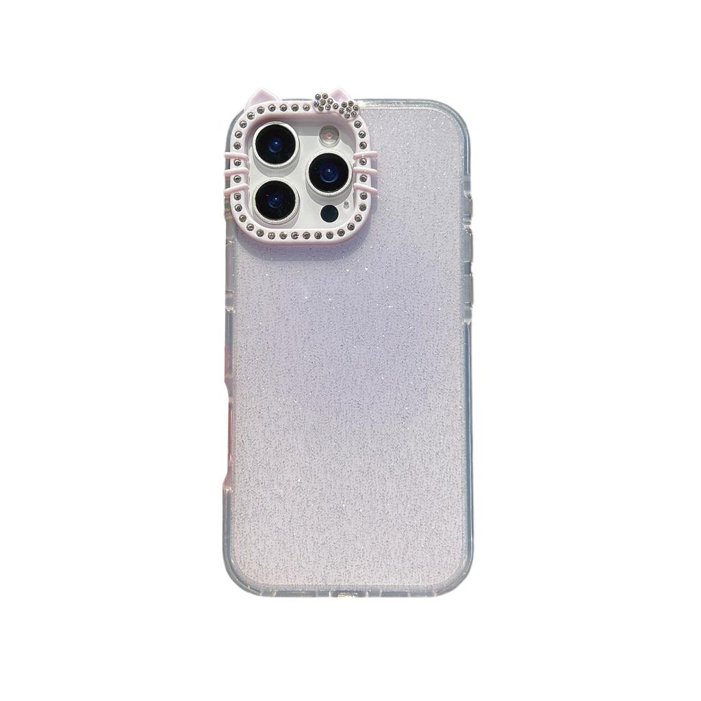 Ins Style Gradient Glitter Round Edge IMD Compatible with iPhone 16 Pro Max Phone Case Apple 17 New Model 14/15