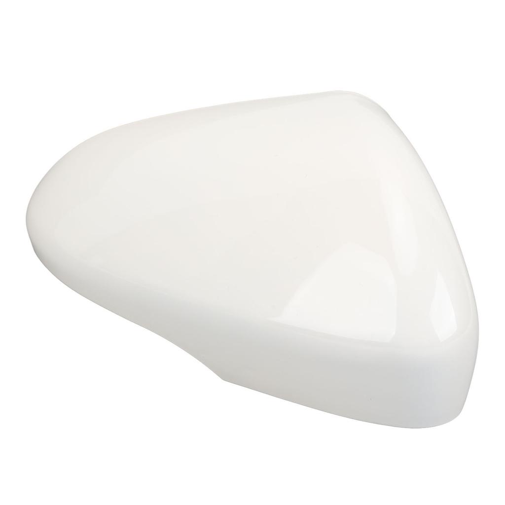 Side View Mirror Housing Cover White Rear View Wing Mirror Cap Weather Resistant for Edge 2015 To