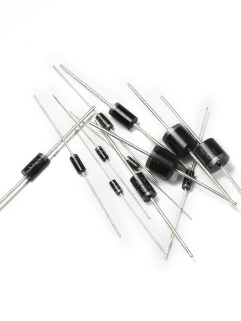 Plug-in Diode Switch/Rectifiers 1N4007, 5408, 1N5819, 1N4148, 5822, 6A10, 10A10