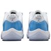 Jordan Air Jordan 11 Abrasion Resistant Low Top Vintage Basketball Shoes Unisex White Blue FV5104-100