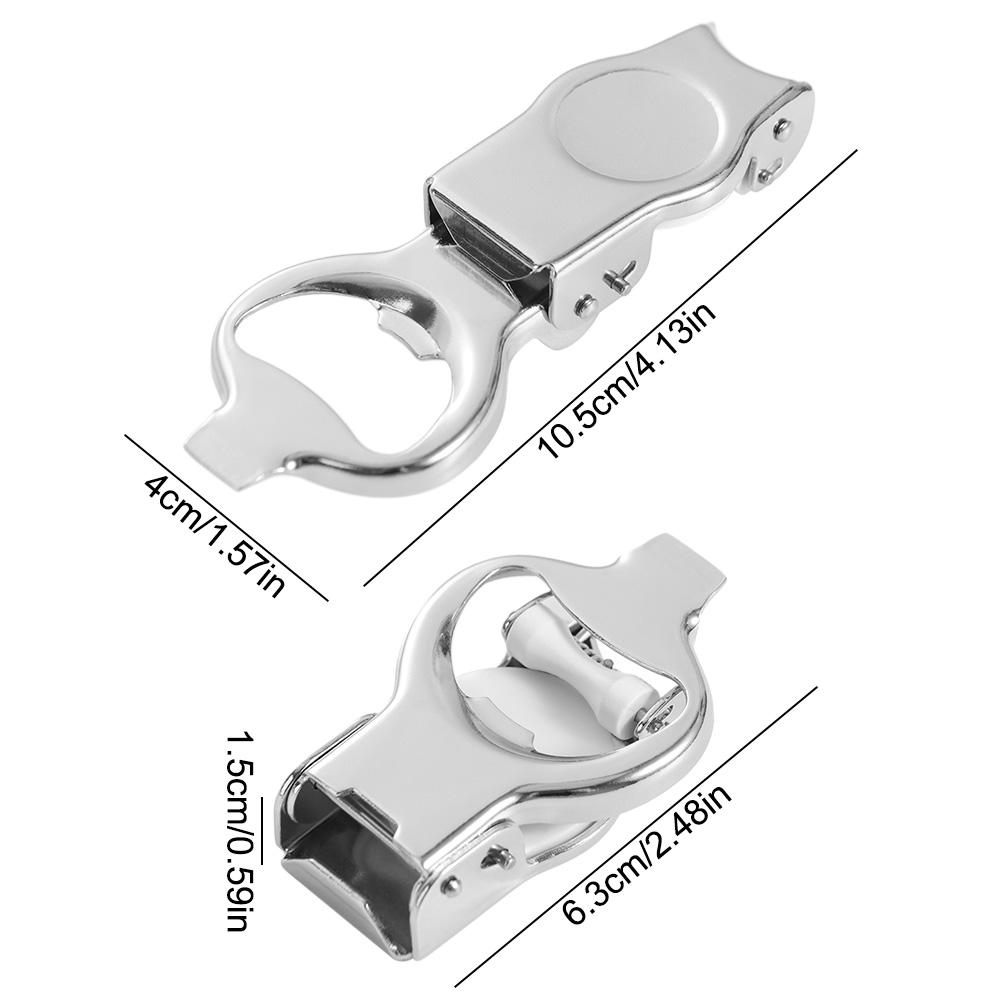 Folded Bottle Opener Food-safe Can Tapper Durable Wine Stoppers  Outdoor