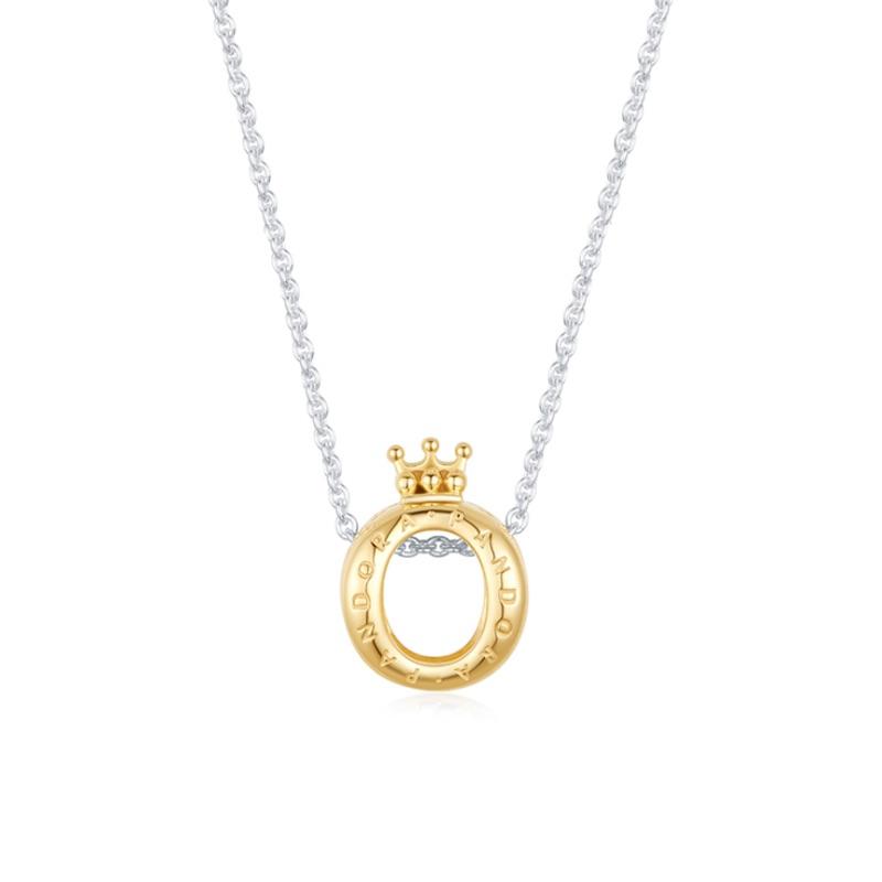

Pandora Original Design - Necklace Couple Style Unisex necklace Gold 767401-590412 Box
