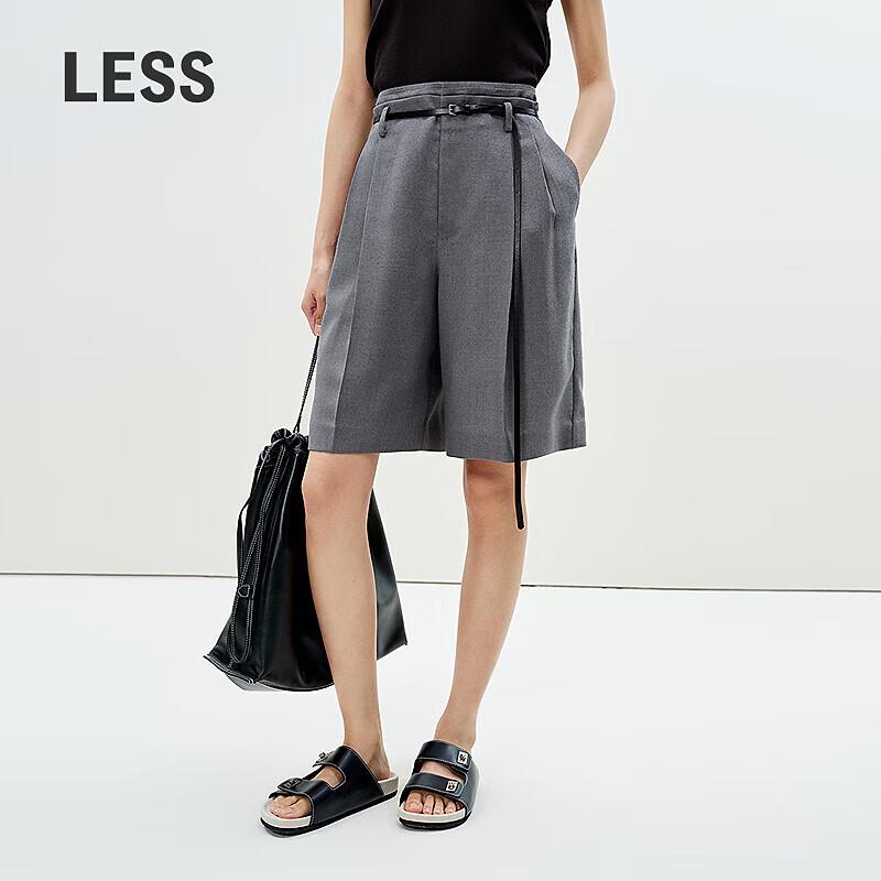 LESS 2025 Summer Commuter Straight-Leg Trousers S