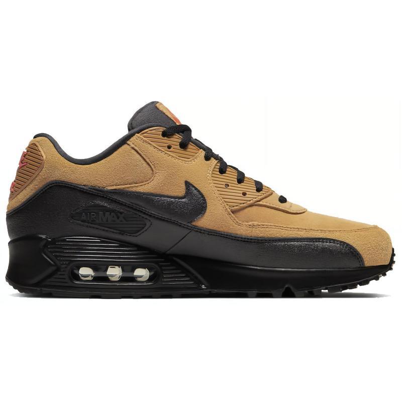 Nike Air Max 90 Wheat Black Sneakers Casual Shoes AJ1285-700