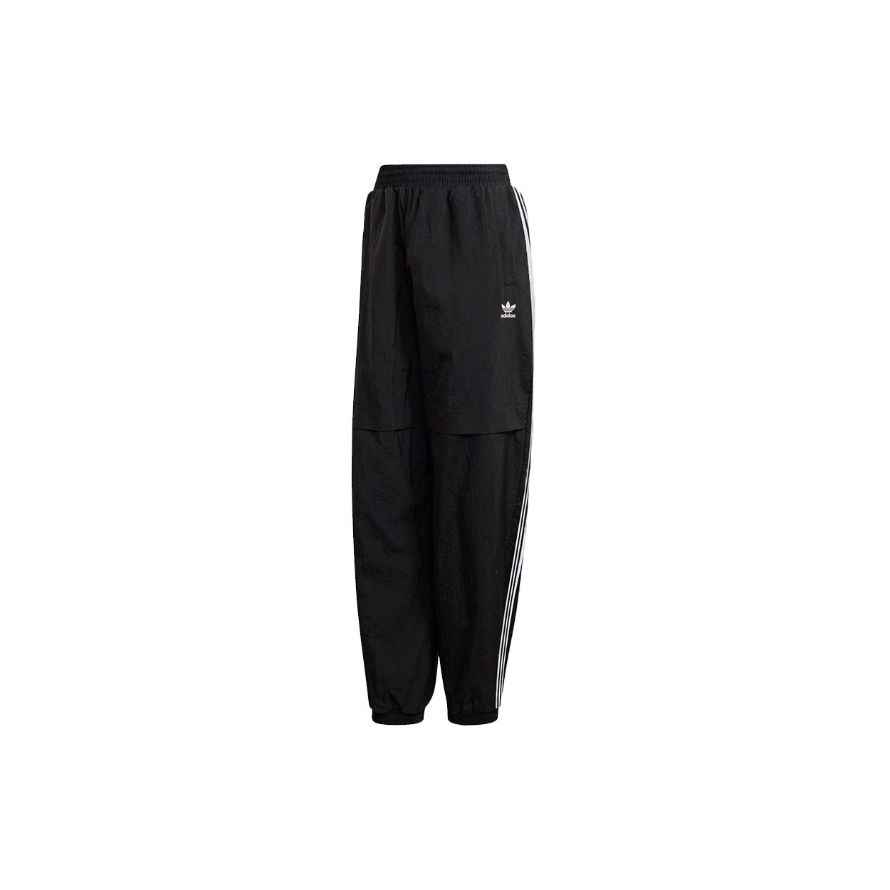 

Adidas Originals Adicolor Track Vintage Side Stripe Three-Stripe Logo Knitted Sports Pants Women Bottoms Black GN2926 30