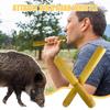 Wild Hog Calls for Hunting Wild Boars Whistle Attracting Wooden Portable Imitation Sound Hog Call Tool for Men Women Adults