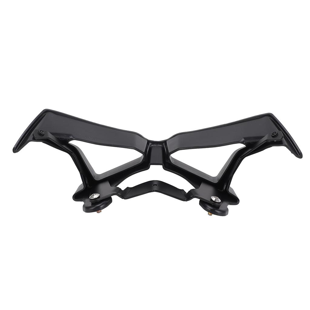 Motorcycle Front Spoiler Black Increase Stability Aerodynamic Wing Kit for MT‑09 SP 2017 to 2020