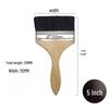 Shenglianxing Wood Handle Black Bristle Utility Brush Set (10-Pack)