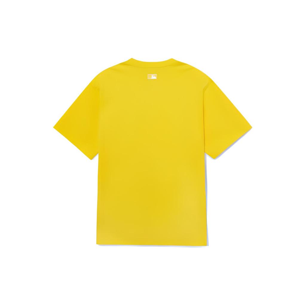 New MLB Los Angeles Dodgers T Shirts Unisex Yellow 3ATSB0333-07MSS
