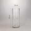 Hanwei Modern Clear Glass Flower Vase