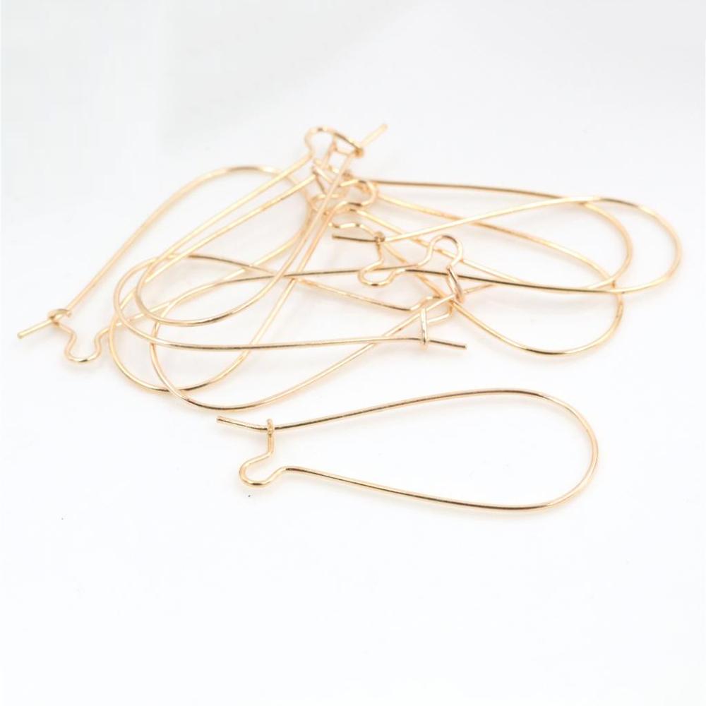 100pcs/Lot 11x24mm/16x38mm/9x18mm Silver Plated /Rhodium/Gold Color Earring Hooks Earring Ear Wires Findings DIY Jewelry Making