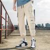 Men's Cargo Pants Casual Streetwear Hip Hop Jogging Pants Multi-pocket Big Size Loose Sweatpants Male Korean Harem Pants