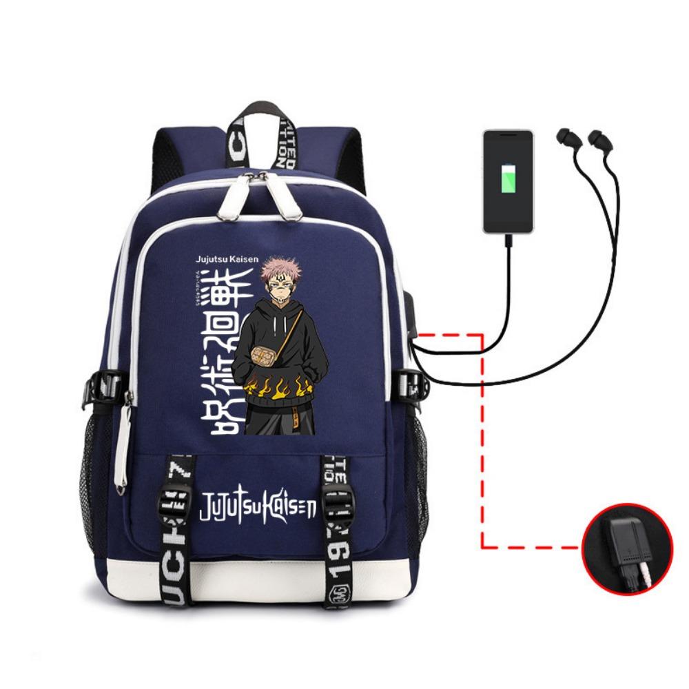 Sunman Spell Peripheral Backpack USB Charging Large Capacity Computer Bag School Bag