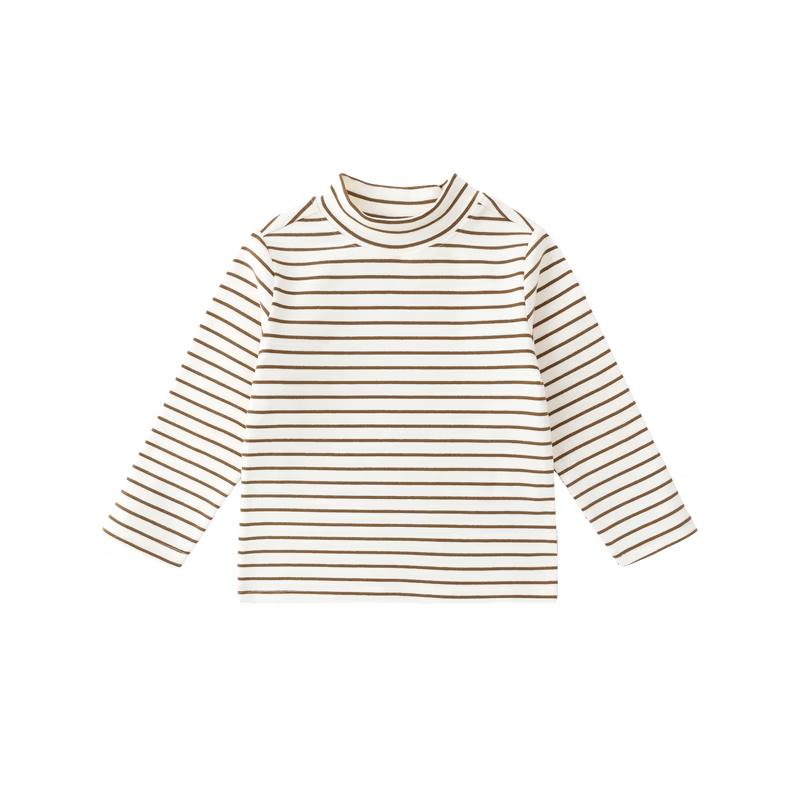 Dudujia 7A Anti-Bacterial Kids' Mock Neck Long Sleeve T-Shirt