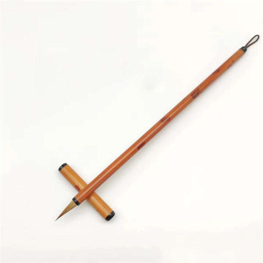 

Durable Weasel Hair Brush Portable Hook Line Pen Art Chinese Calligraphy Brush Writing Practice style 4