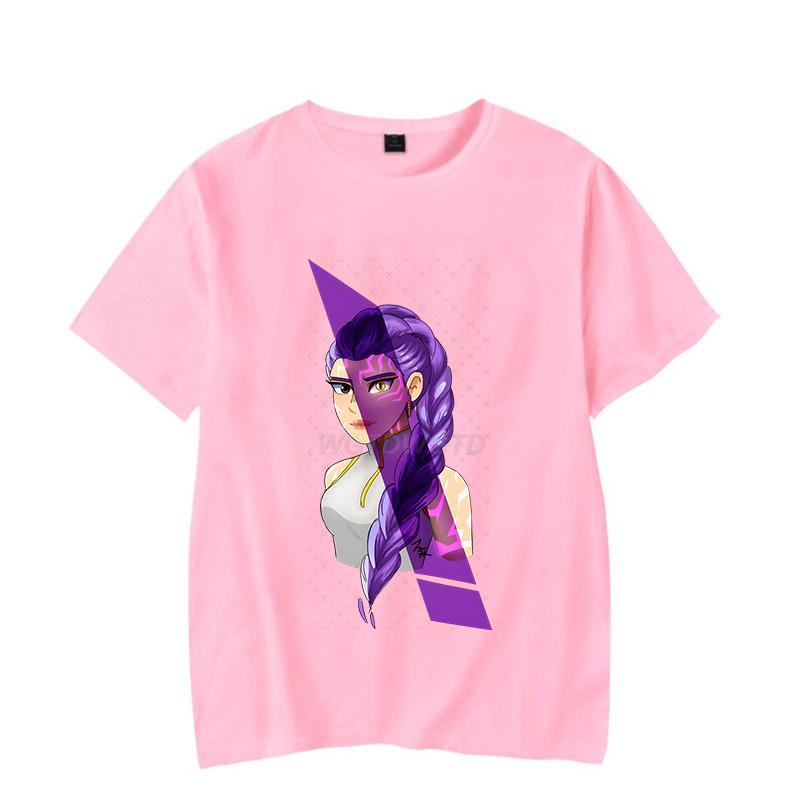 Anime Mode KPop Dämonenjäger Sommer Tops Rumi T-Shirt für Männer Frauen Perfektes Geschenk für Fans Neue koreanische Ulzzang T-Shirts