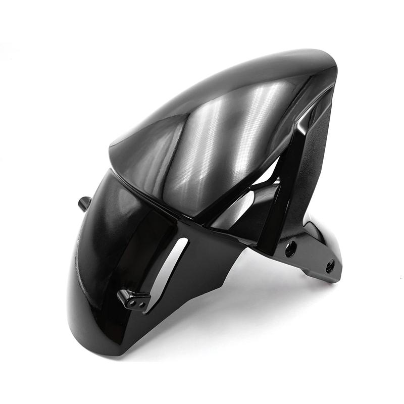 For Kawasaki ZX-10R / Ninja H2 H2R 2015-2024 Motorcycle Front Mudguard Fit on Kawasaki Ninja H2 2017 2018 2019 ABS Carbon Fiber