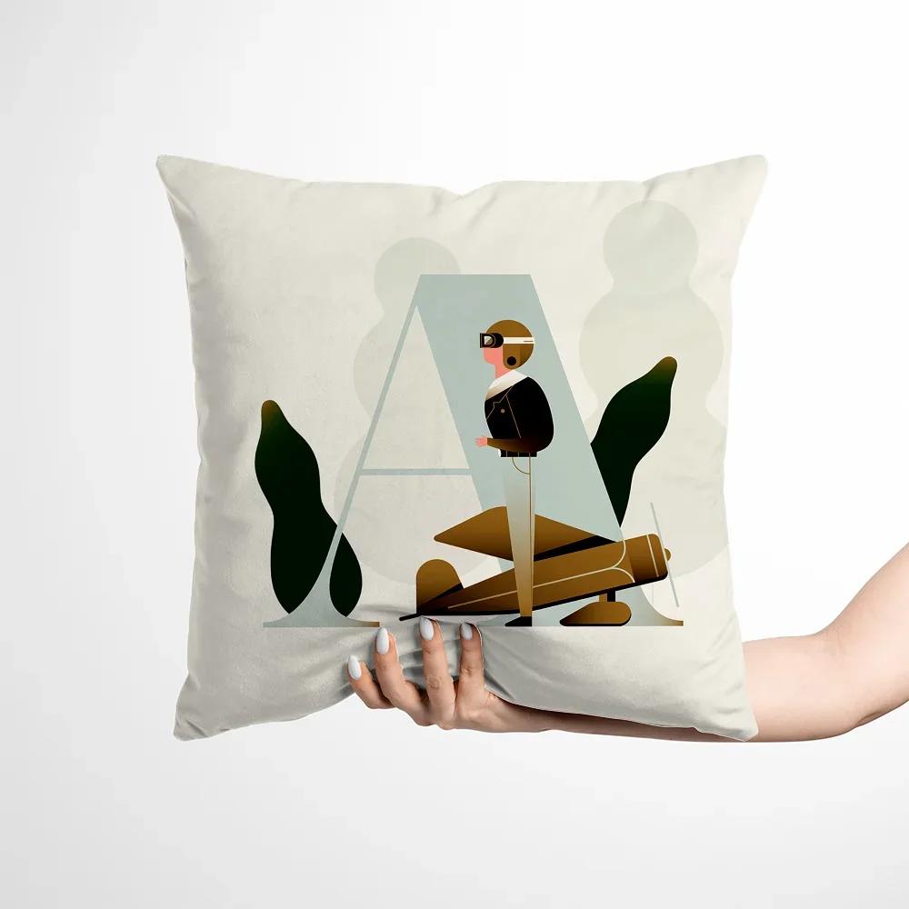 Modern Home Decoration Products English Letters  Cushion Cover X Cushions Covers Pillow Cases Decorative Pillows Sofa