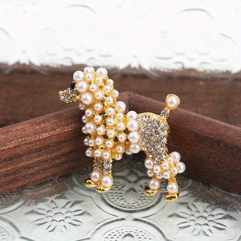 Poodle Dachshund Brooches: Cute Dog Pins & Clothing Accessories