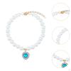 Adjustable Pearl Necklace for Dogs and Cats, Pet Jewelry Small Pets