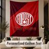 Custom Text Tapestry Nottingham Forest FC Print Wall Tapestry Indoor Living Room Wall Decor