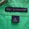PORT AUTHORITY Short Sleeve Button Down Shirt XL Green Men's Used