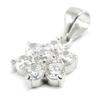 Les Trésors De Lily [I3941] - Silver Pendant 'Crystal Flower' Silver-white (rhodium-plated) - 10 Mm