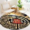 Sunderland AFC Round Area Rug,Carpet Rug for Living Room Bedroom Sofa Playroom Decor,Non-slip Floor Mat